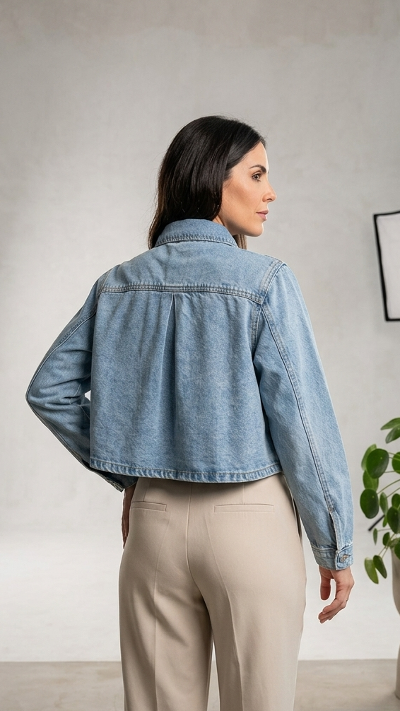 Sobrecamisa Mezclilla