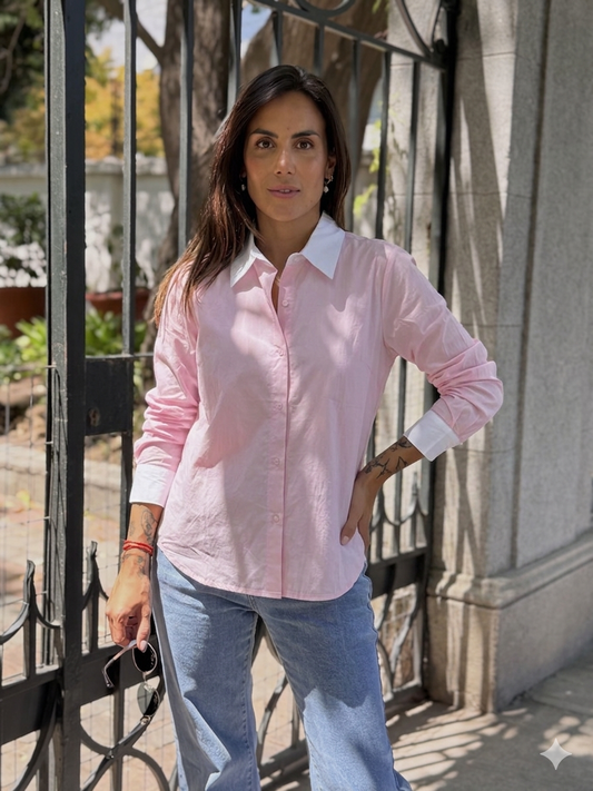 Blusa Bicolor