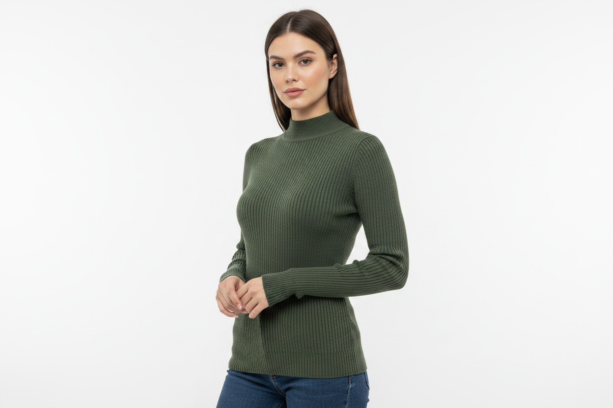 Beatle verde en modelo